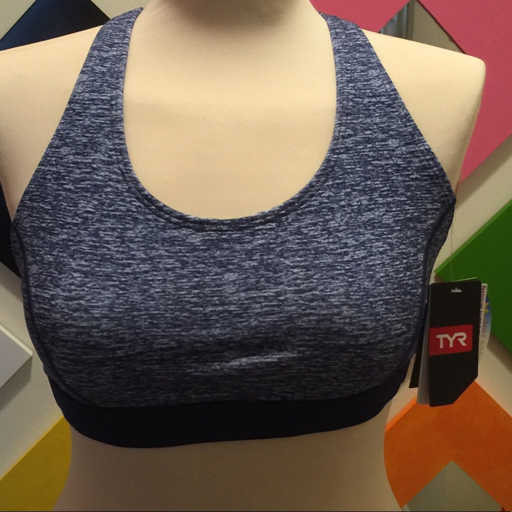 NWT TYR Women’s Skylar Mantra Swimsuit Top Grey